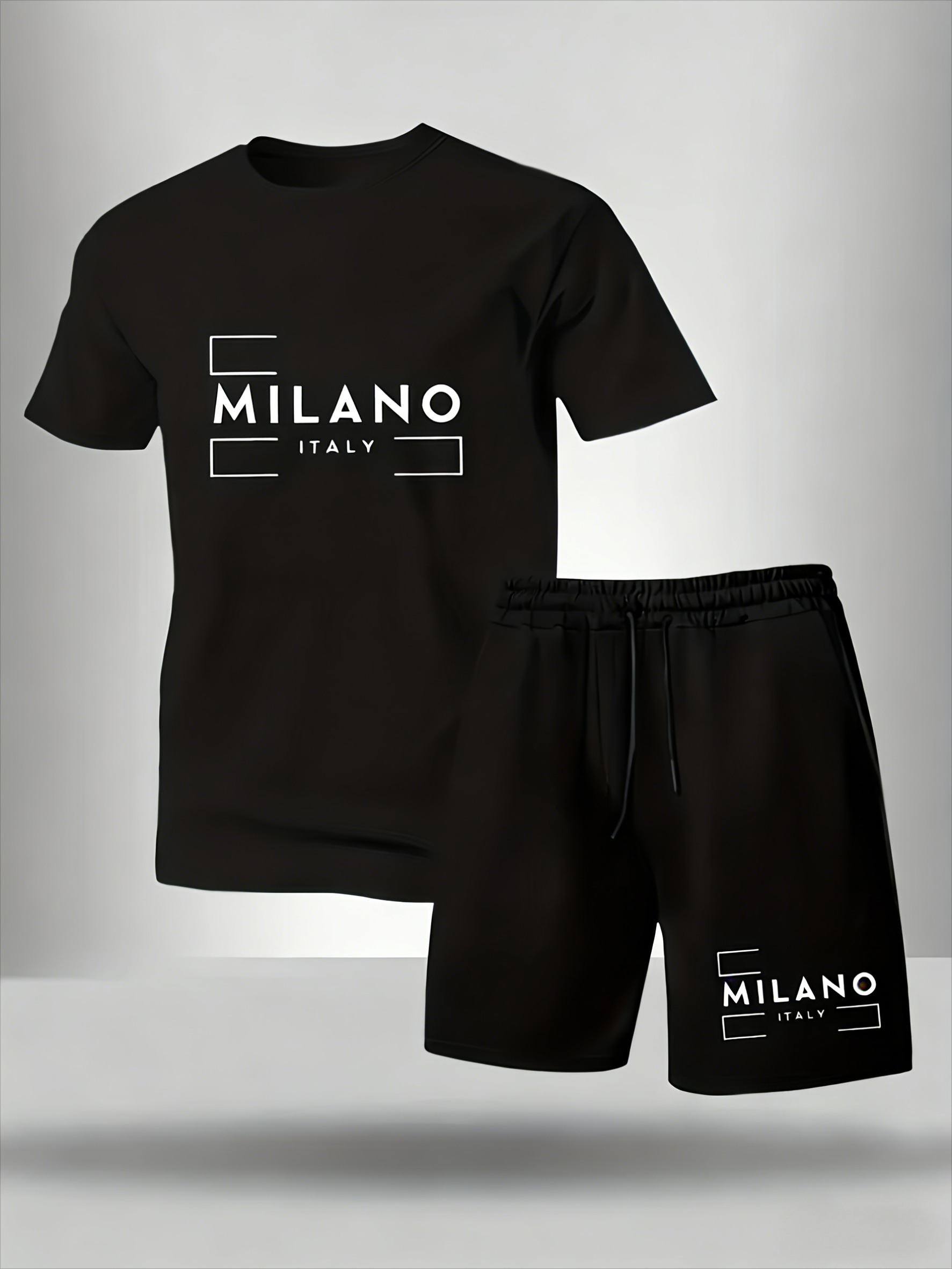 Summer Clothing Outfits - Men's Milano Italy Print 2 Piece