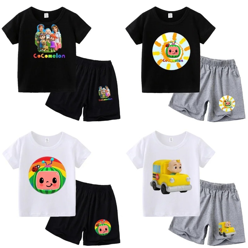 Summer Clothing For Baby Boy - Cocomelons Summer Kid Clothes Set Baby