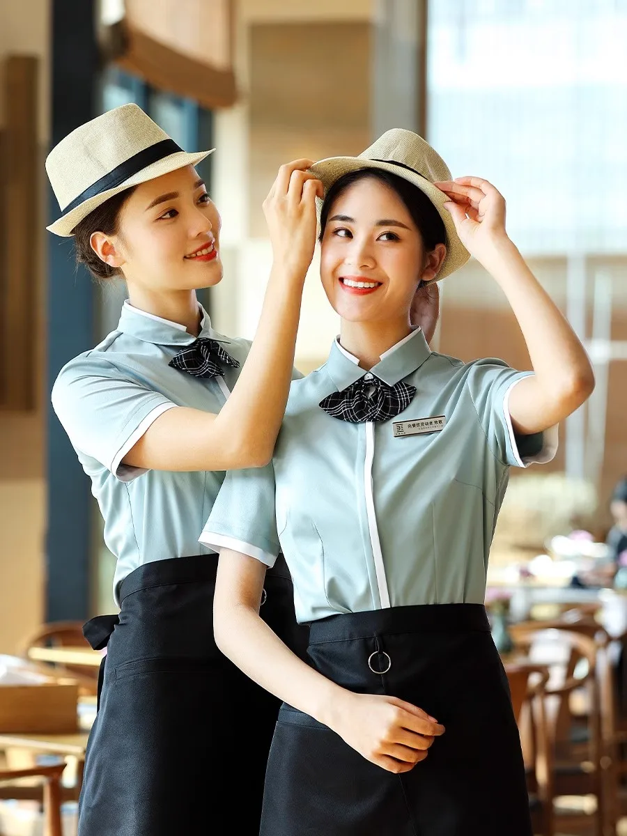 Summer Clothing Shops - Coffee Shop Waiter Work Clothes Female