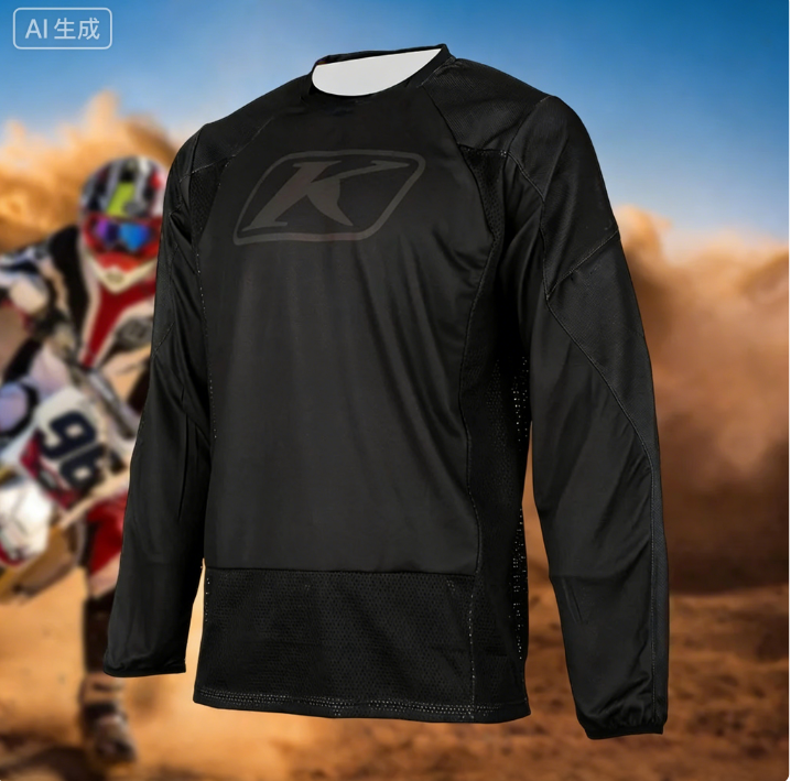 Summer Knit Clothing - Summer BMX DH MTB Long Sleeved