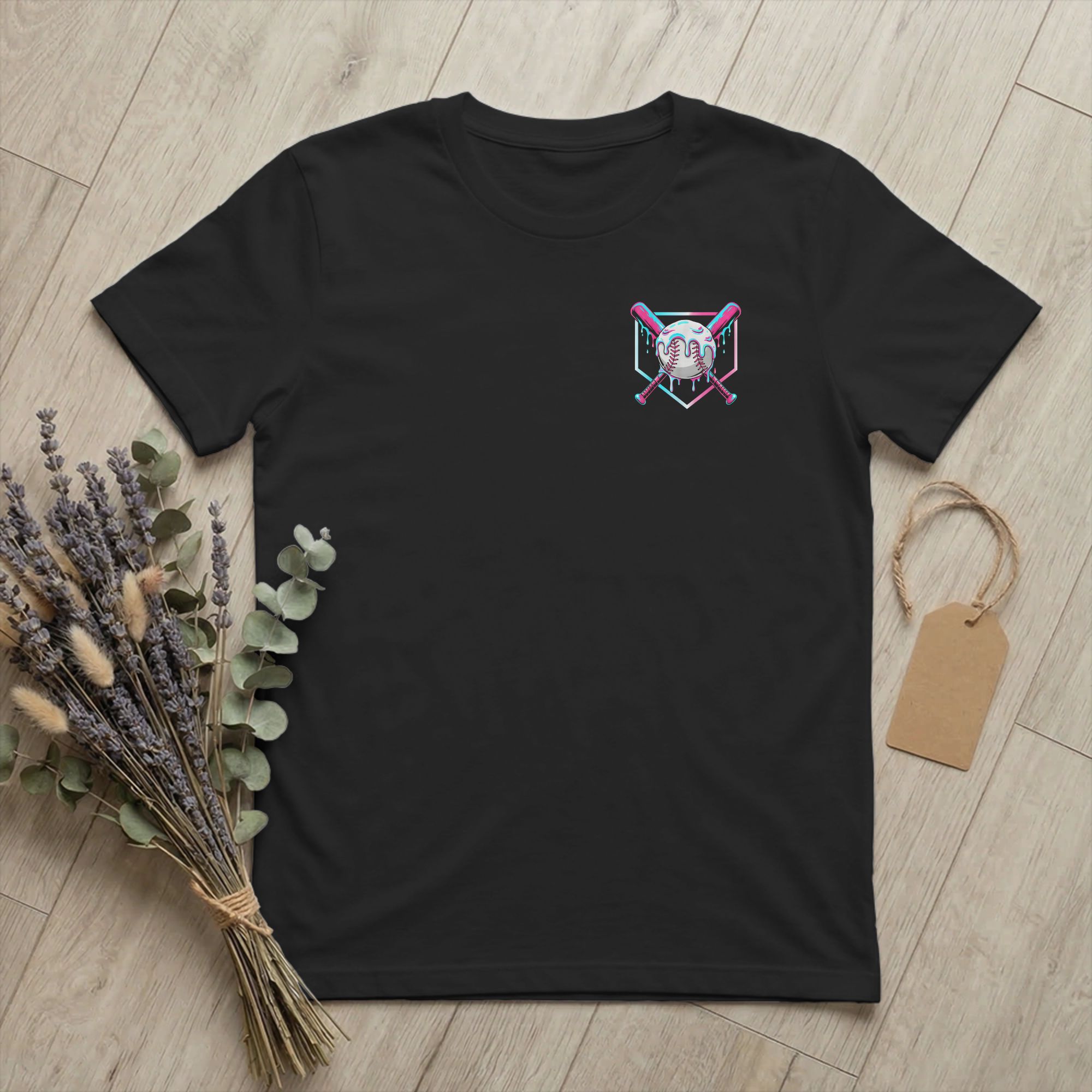 Summer Clothing Drip - Baseball Sport Ice Cream Drip Men's