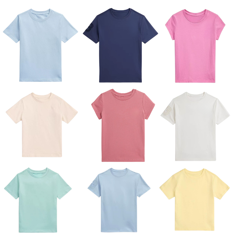 Kids Breathable Cotton T-Shirt - Summer Clothing Options review and price