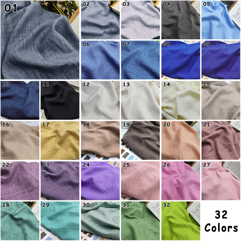 Slightly Wrinkled Soft Breatha - Summer Clothing Material review and price