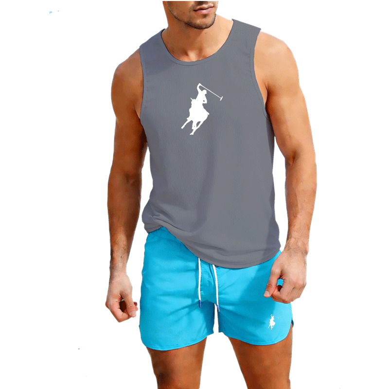 European Men Summer Vest and S - Summer Knit Clothing review and price