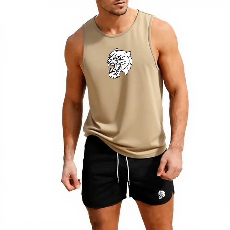 Running Vest Men's Summer Gym  - Summer Knit Clothing review and price