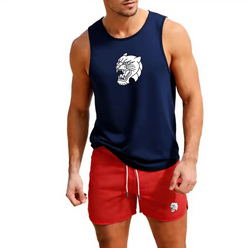 Running Vest Men's Summer Gym  - Summer Knit Clothing review and price