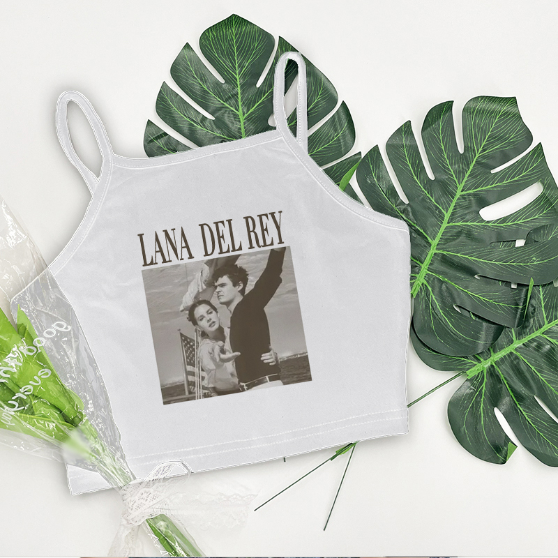 LANA DEL REY Gothic Print Halt - Summer Clothing Zara review and price