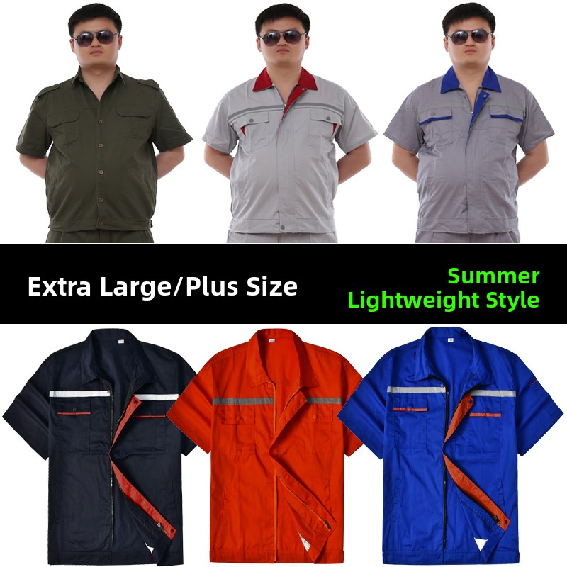 plus Size Men's Work Uniform T - Summer Clothing Outfits review and price