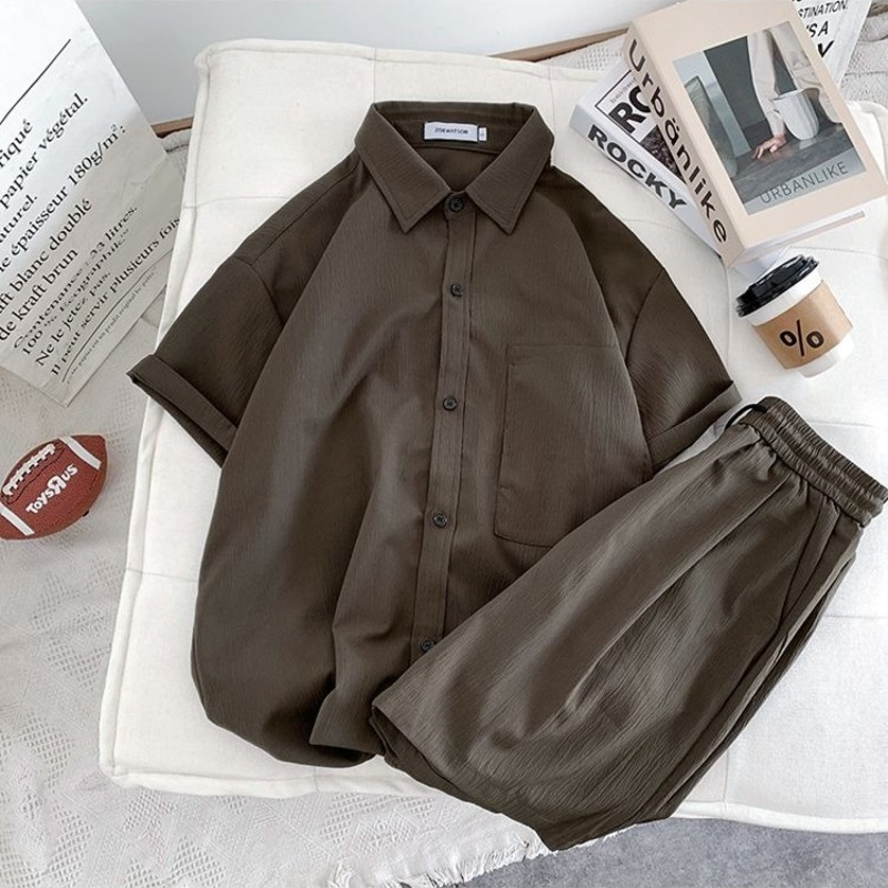 ​Plus Size Cotton Linen Shirt  - Linen Shorts Men review and price