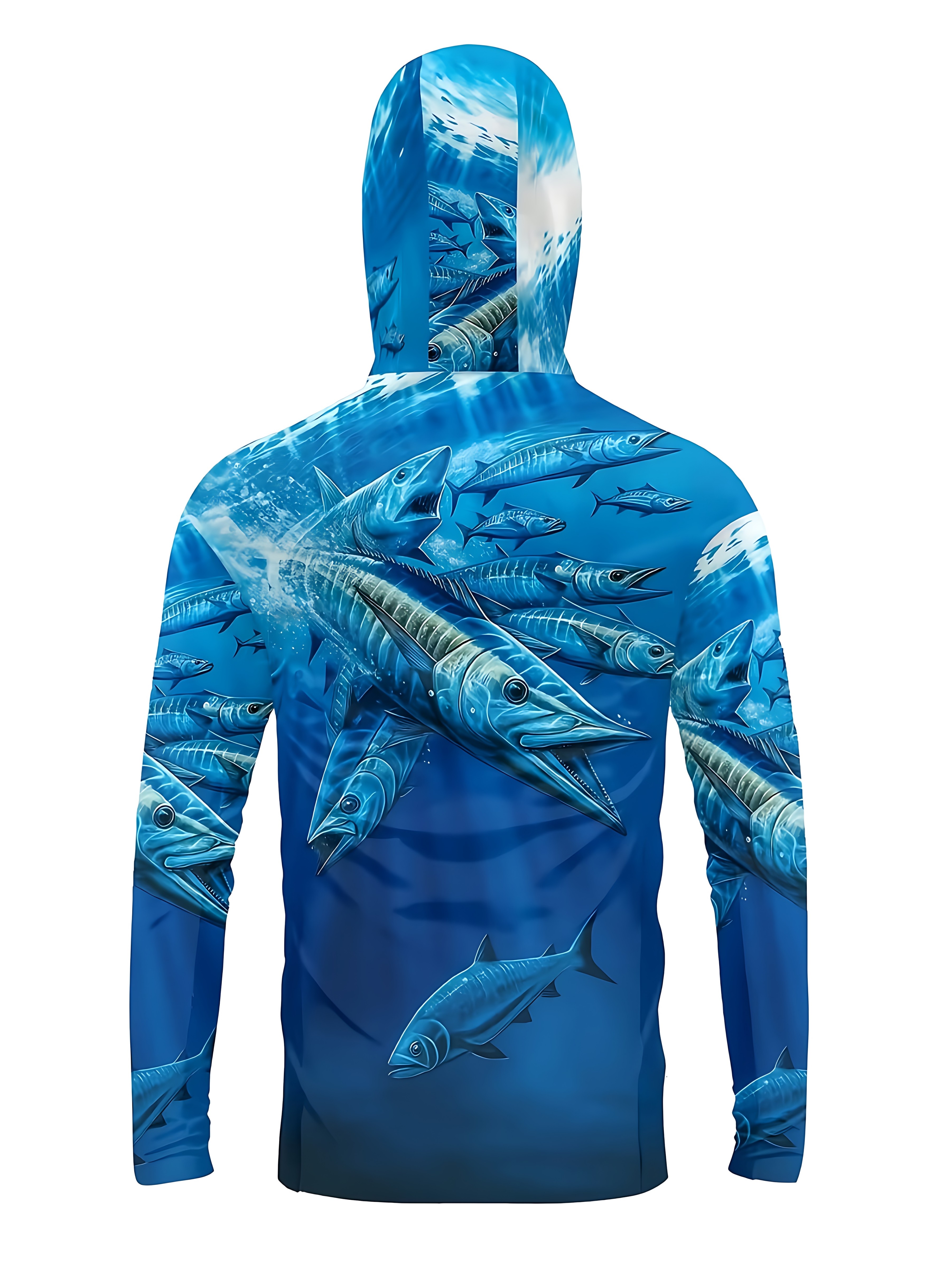 Fishing Shirt Hooded Men Fishi - Summer Knit Clothing review and price