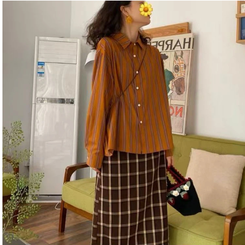 Spring New Striped Loose Casua - Summer Clothing For Teens review and price