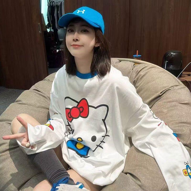 Long-Sleeved Hello Kitty Summe - Summer Clothing Shops review and price