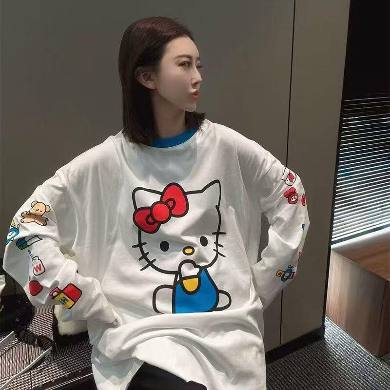 Long-Sleeved Hello Kitty Summe - Summer Clothing Shops review and price
