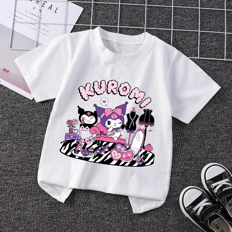 Kuromi Girls Clothing Cute Gir - Summer Clothing For Baby Boy review and price