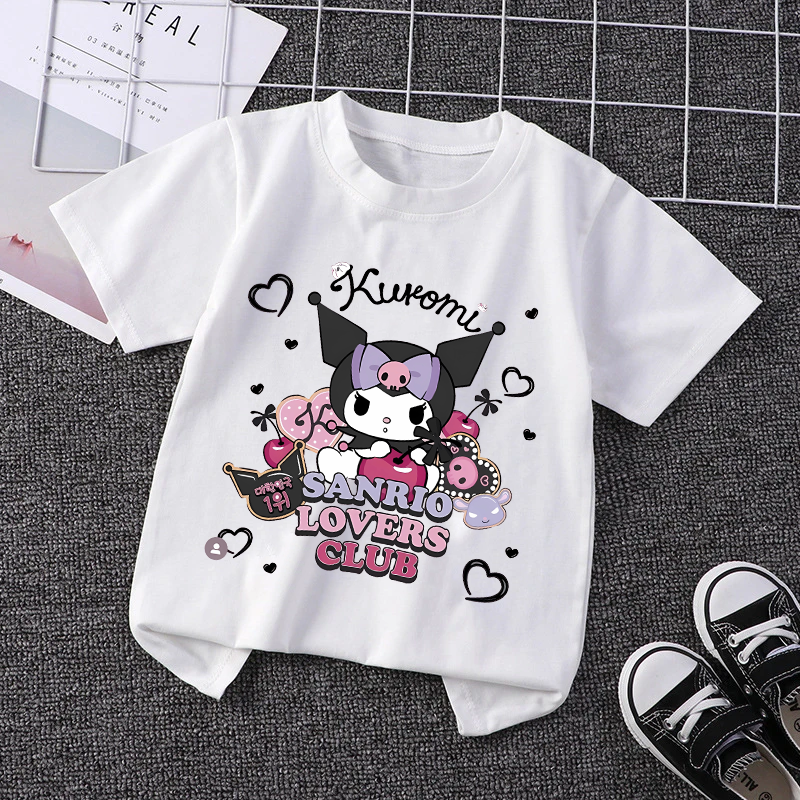 Kuromi Girls Clothing Cute Gir - Summer Clothing For Baby Boy review and price