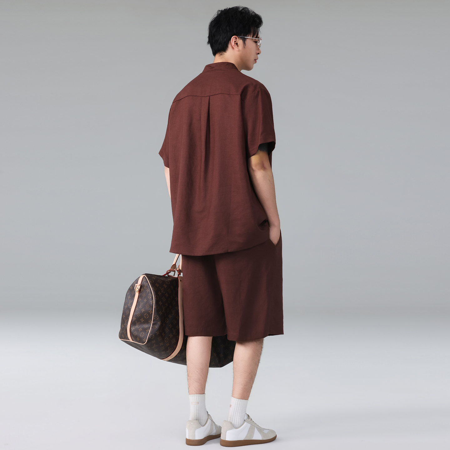 Men Summer Vintage Lightweight - Linen Shorts Men review and price