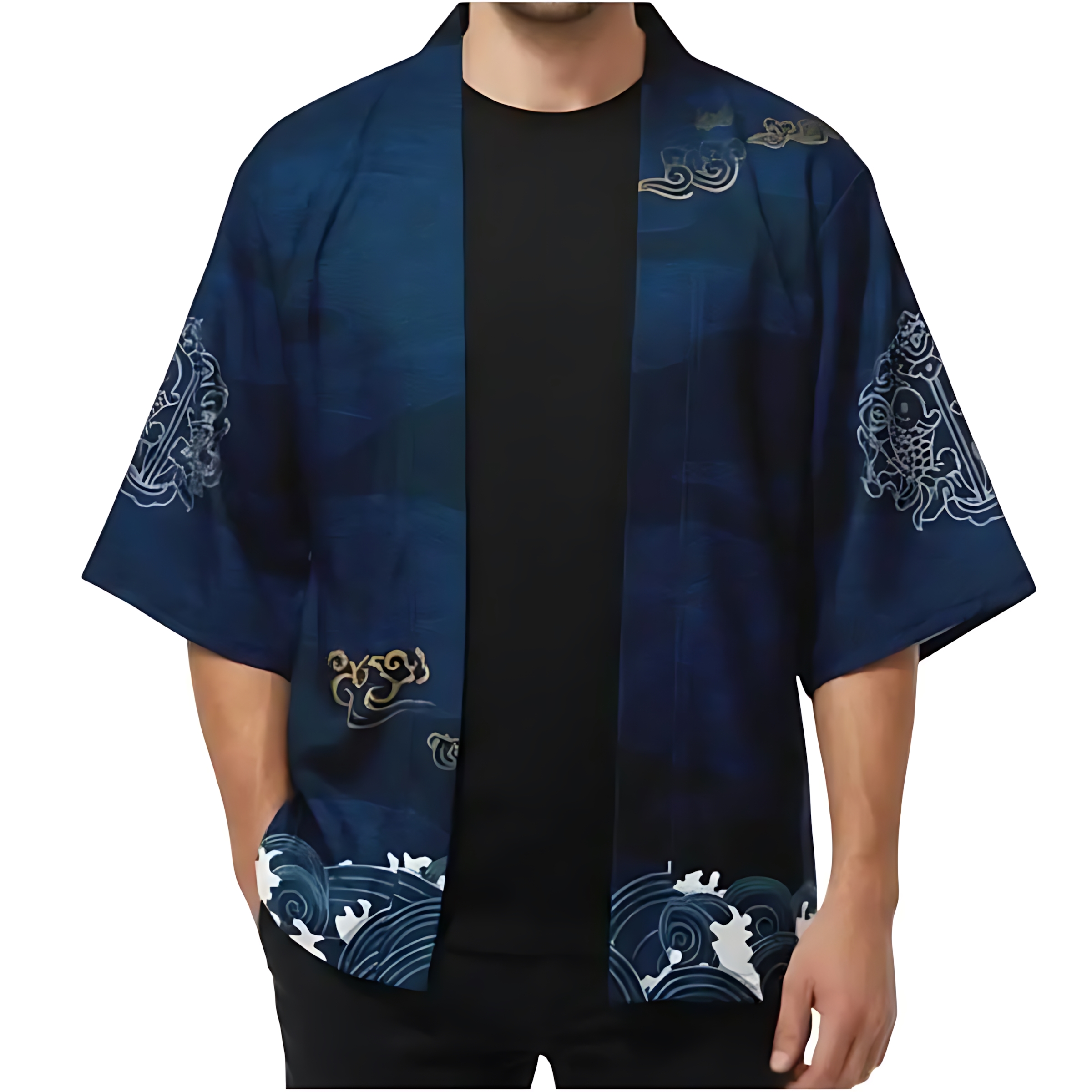 2026 Summer Men's Kimono 3D Pr - Summer Clothing Shops review and price