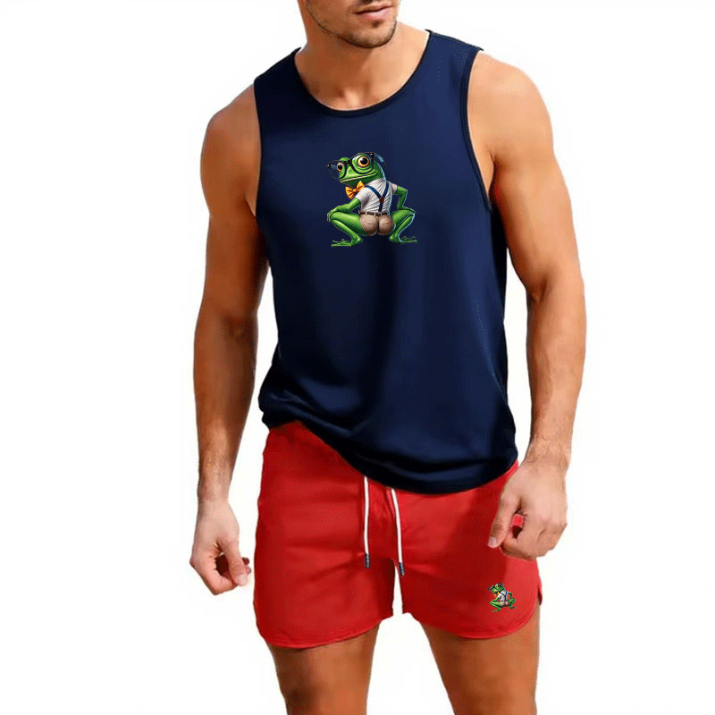 Gym Tank Tops Men Running Vest - Summer Knit Clothing review and price