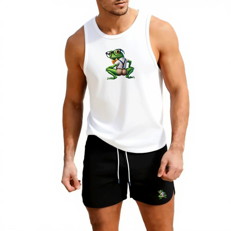 Gym Tank Tops Men Running Vest - Summer Knit Clothing review and price