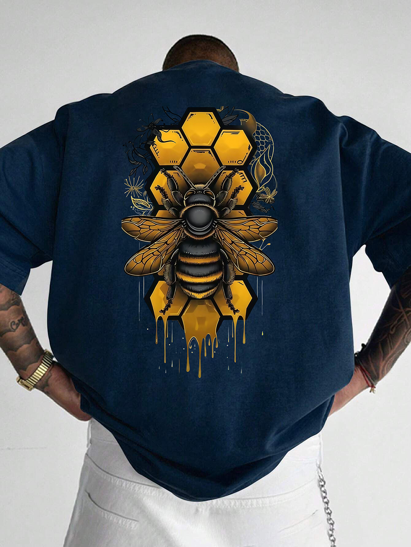 Honeycomb Bee with Dripping Ho - Summer Clothing Drip review and price