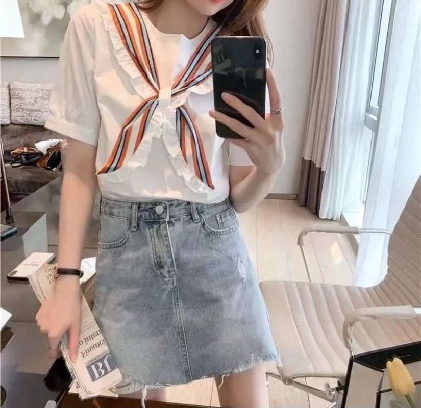 Top For Woman White Clothing K - Summer Clothing For Teens review and price