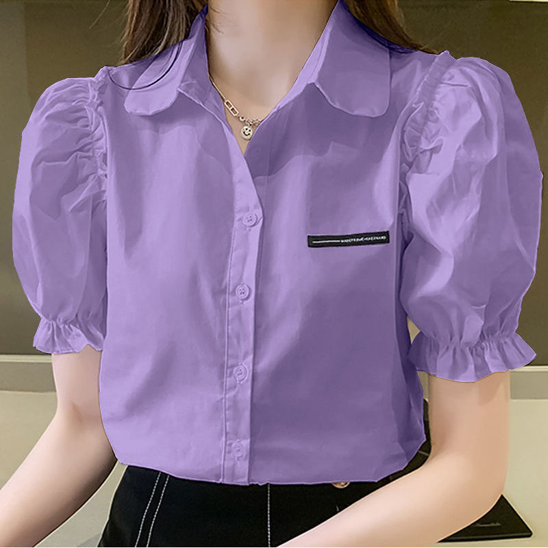Summer New Solid Color Polo Ne - Summer Clothing For Teens review and price