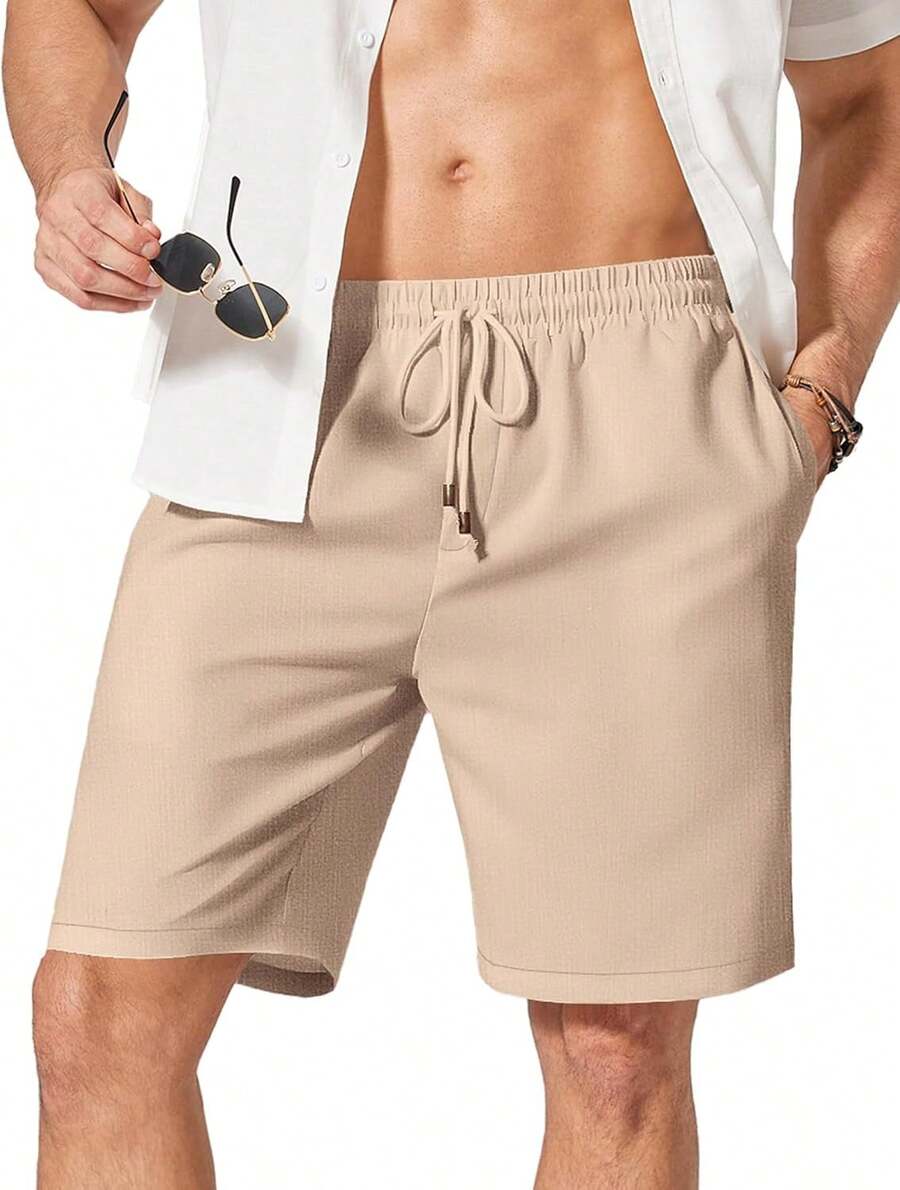 Mens Linen Shorts Casual Summe - Linen Shorts Men review and price
