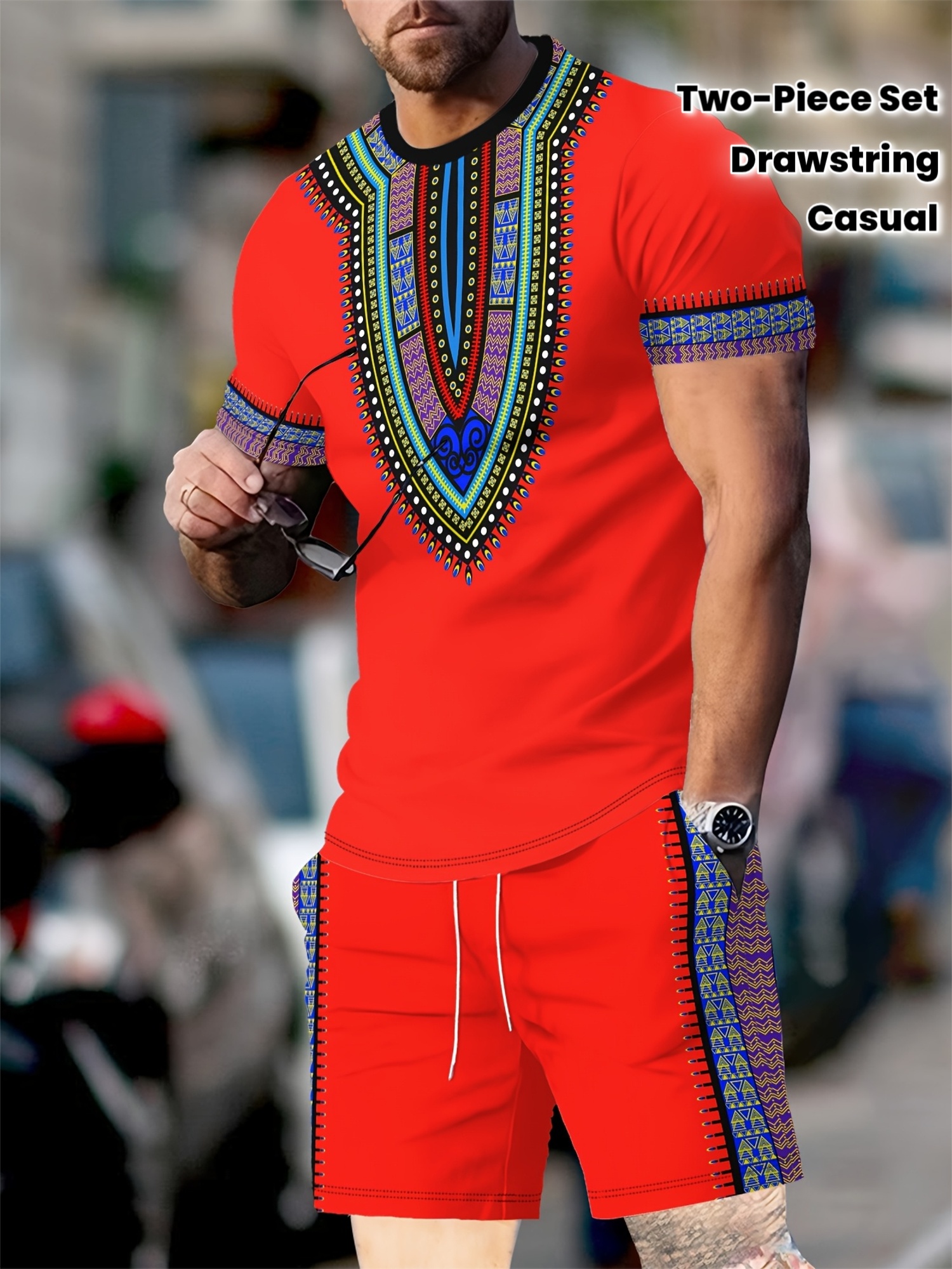New Men's Suits African Dashik - Summer Clothing Outfits review and price