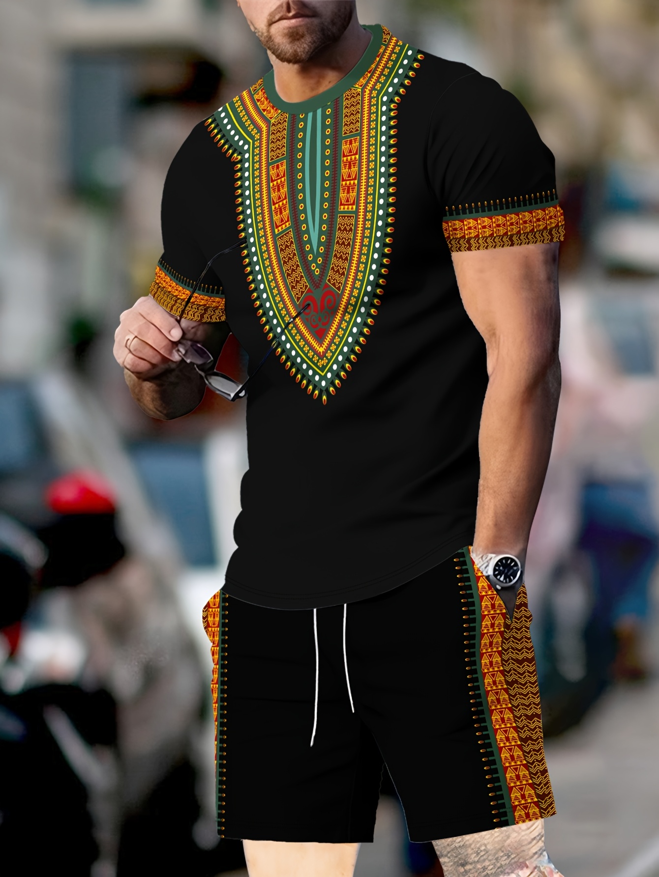 New Men's Suits African Dashik - Summer Clothing Outfits review and price