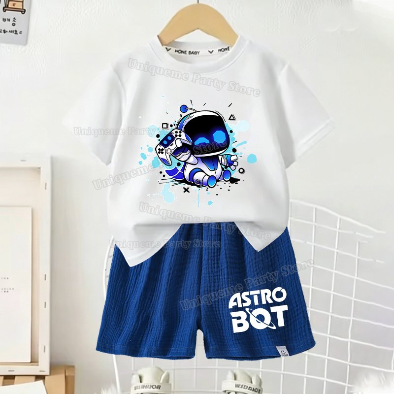 Game Astrobots Boy Girl Outfit - Summer Clothing For Baby Boy review and price