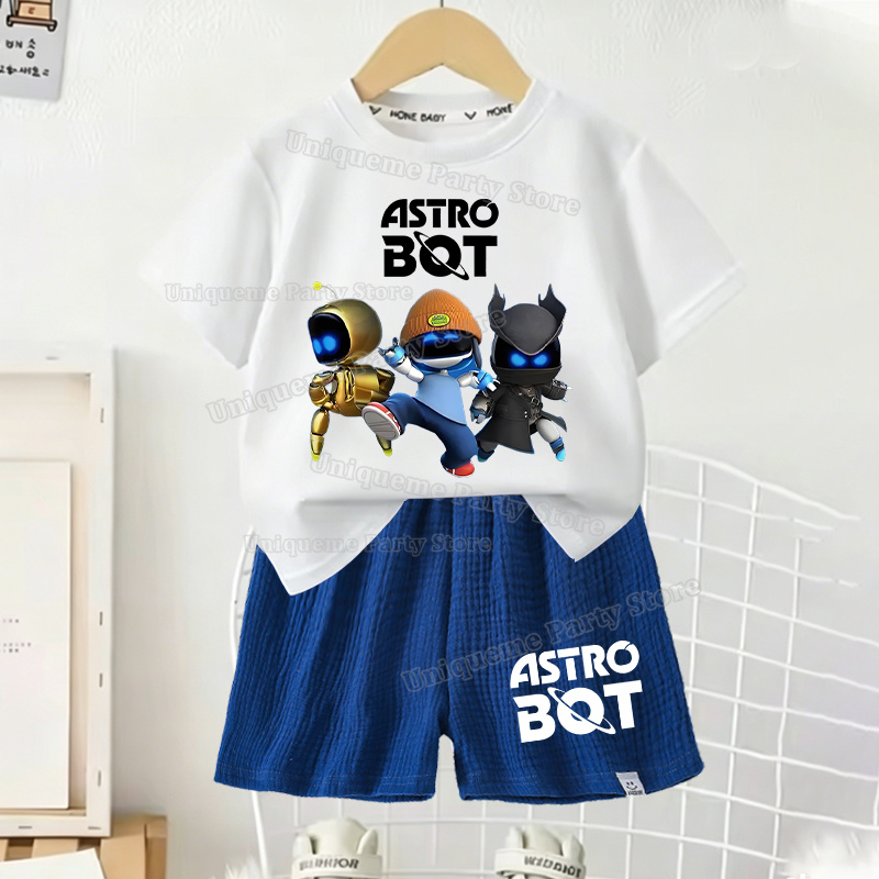 Game Astrobots Boy Girl Outfit - Summer Clothing For Baby Boy review and price