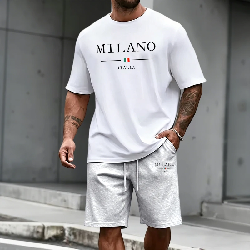 Men's Tracksuit Short Sleeve T - Summer Clothing Outfits review and price