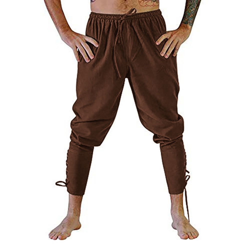 Pirate Pant Viking Costume for - Linen Shorts Men review and price
