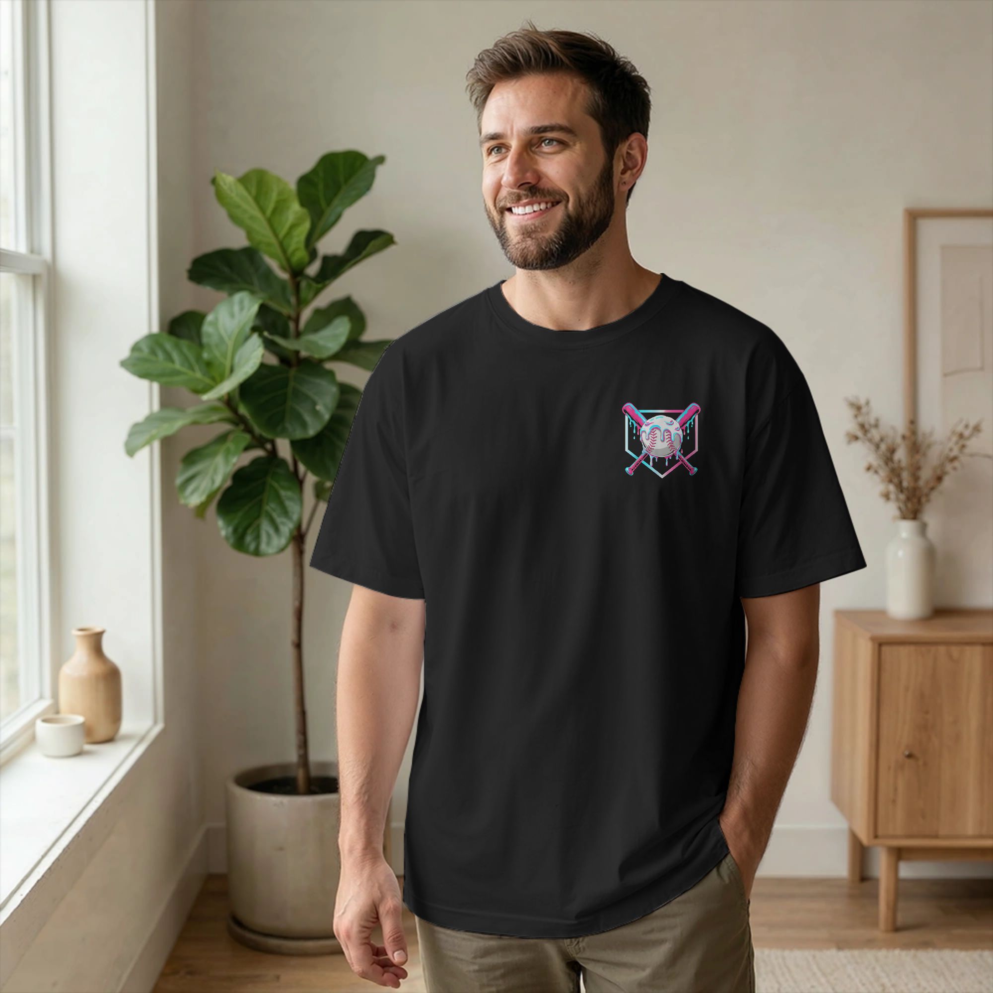 Baseball Sport Ice Cream Drip  - Summer Clothing Drip review and price