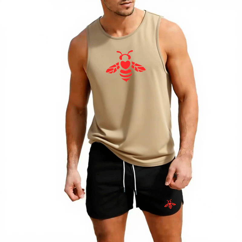Gym Tank Tops Men Running Vest - Summer Knit Clothing review and price
